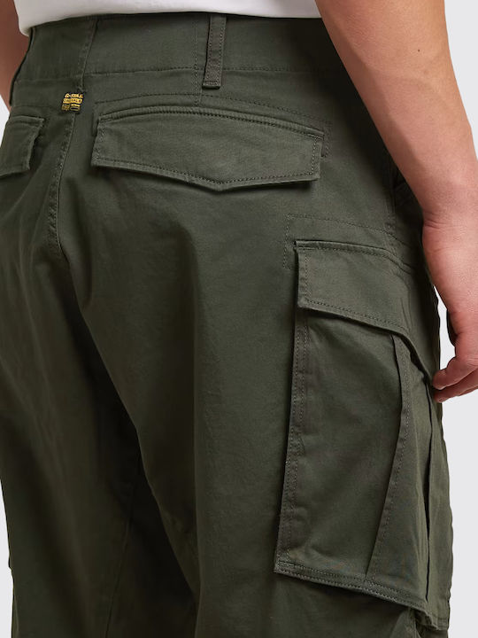 Rovic 3d Cargo Trousers in Relaxed Fit Grey