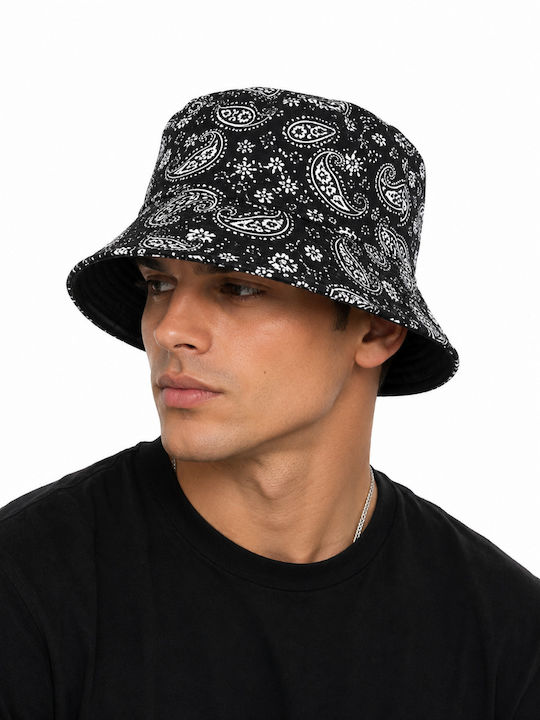 Ghetto Fabric Men's Bucket Style Hat Black