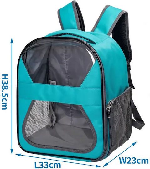 Nobleza Backpack for Dog / Cat Transport Blue W33xD23xH38.5cm