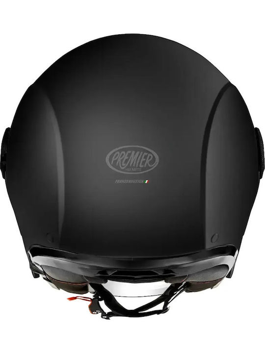 Premier CITY FLY EVO Schwarz Mat Motorradhelm Jet ECE 22.06 1400gr