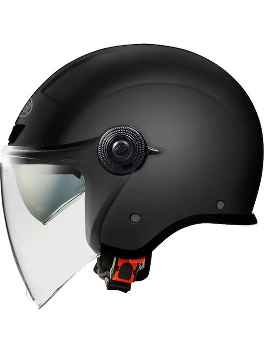 Premier CITY FLY EVO Schwarz Mat Motorradhelm Jet ECE 22.06 1400gr