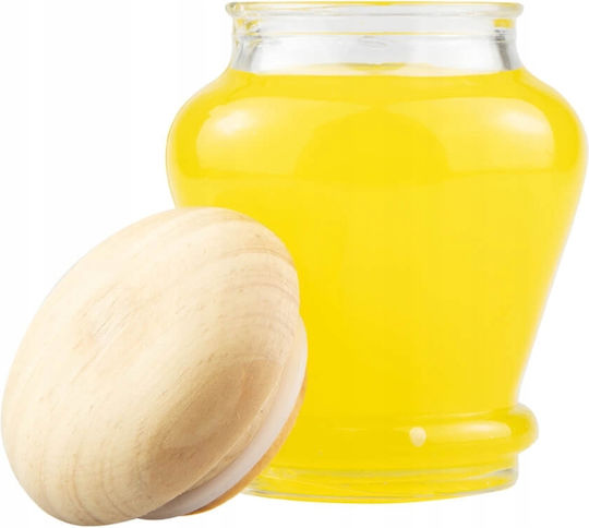 5x Γυαλινο Βαζο Δοχειο 160ml Μπαχαρικα