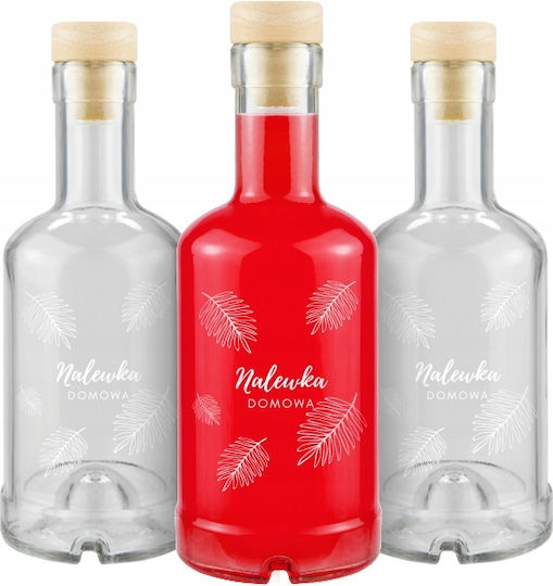 10x Μπουκάλια Tadek 250ml Εκτύπωση Σιρόπι Κρασιού Λικέρ