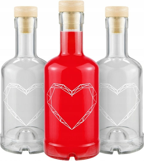 10x Μπουκάλια Tadek 250ml Εκτύπωση Σιρόπι Κρασιού Λικέρ