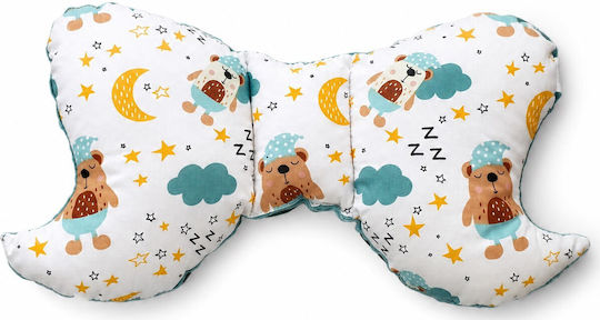 Maboo Kinder Wurfkissen Sleepy Bears Beidseitig 35x21cm