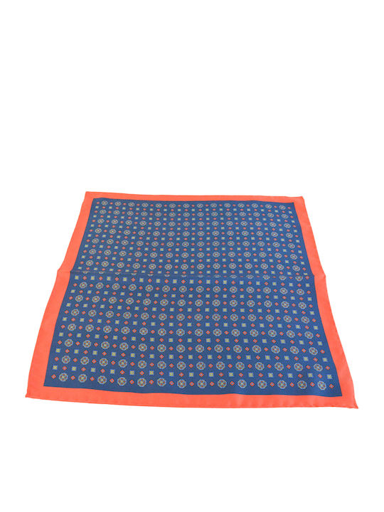 Men's Silky Blue Handkerchief