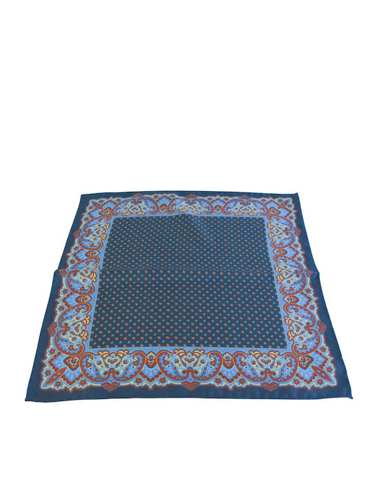 Men's Silky Handkerchief Navy Blue Men's Silky Handkerchief Navy Blue