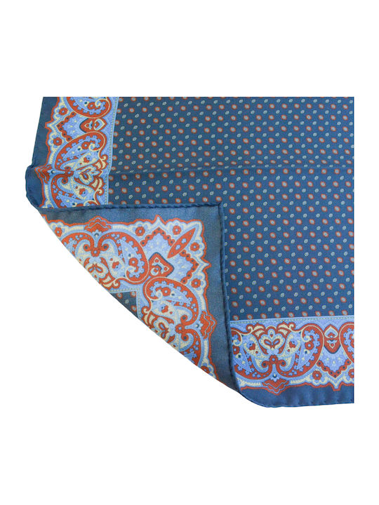 Men's Silky Handkerchief Navy Blue