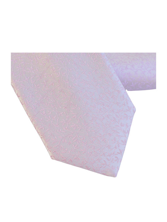 Set Of Men's Silk Printed Ties In Pink Colour