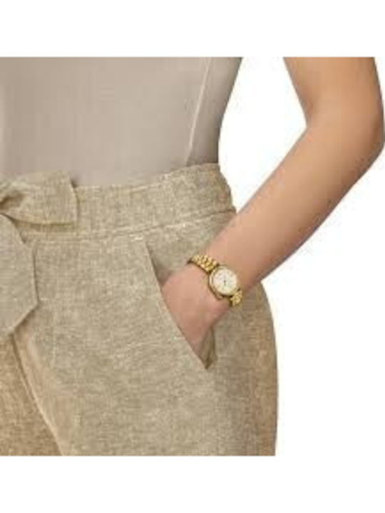 Tissot Women's Watch 28mm Battery with Yellow Metal Bracelet Tissot Women's Watch 28mm Battery with Yellow Metal Bracelet