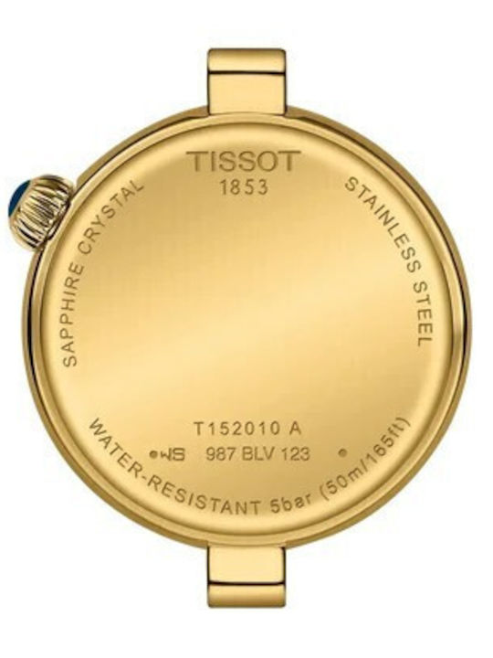 Tissot Women's Watch 28mm Battery with Yellow Metal Bracelet