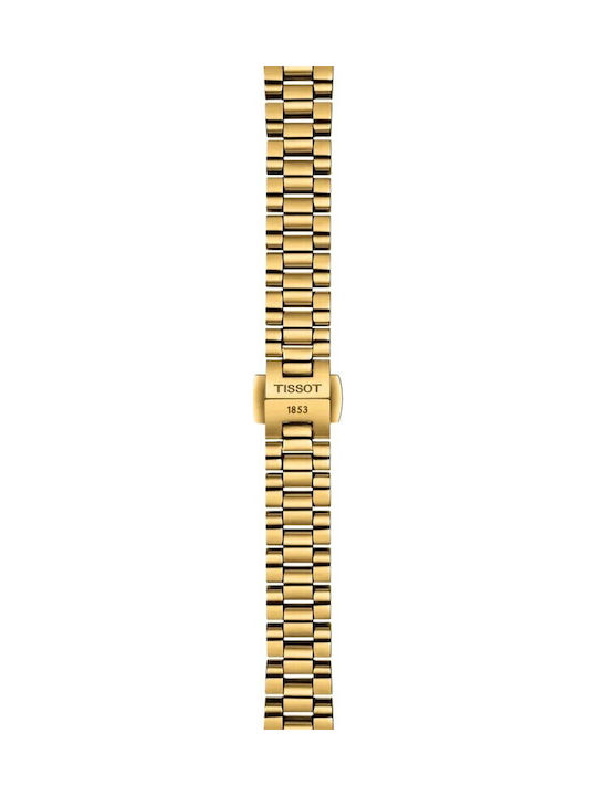 Tissot Women's Watch 28mm Battery with Yellow Metal Bracelet