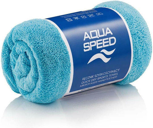 Aquaspeed Microfiber Towel Light Blue