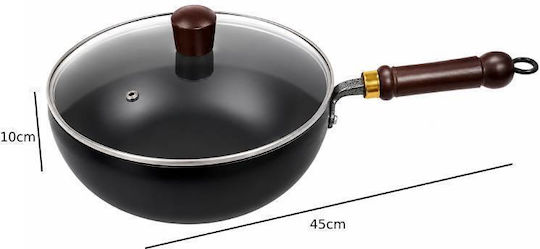 Sidirela Tf242103 Aluminum Pan with Lid with Non-Stick Coating 45cm Sidirela Tf242103 Aluminum Pan with Lid with Non-Stick Coating 45cm