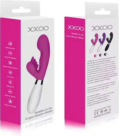 Vibrator Kaninchen 21cm Fuchsie