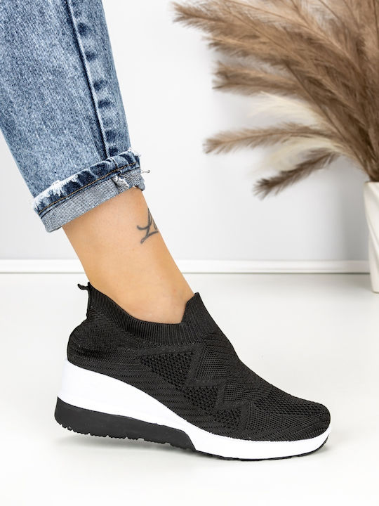 Adidași Flatforms Pentru Femei Negri