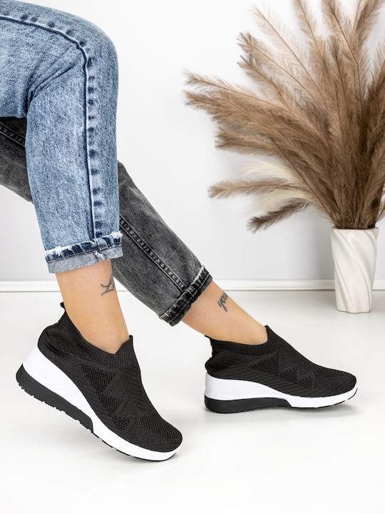 Adidași Flatforms Pentru Femei Negri