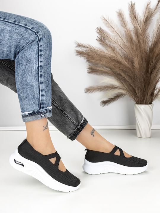 Adidași Flatforms Pentru Femei Negri