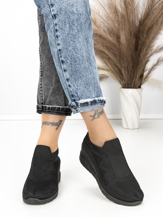 Adidași Flatforms Pentru Femei Negri