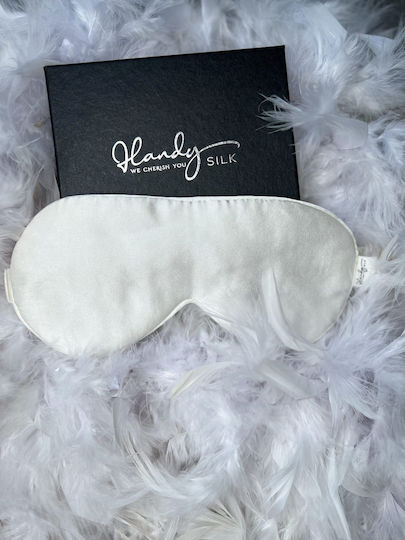 Handy Silk Silky Beige Silk Sleep Mask