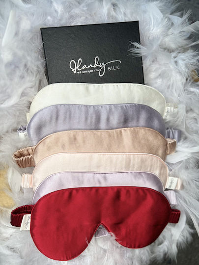 Handy Silk Silky Beige Silk Sleep Mask