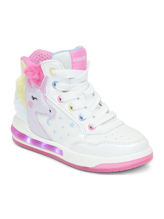 Kinder Sneaker Hoch Anatomisch Weiße
