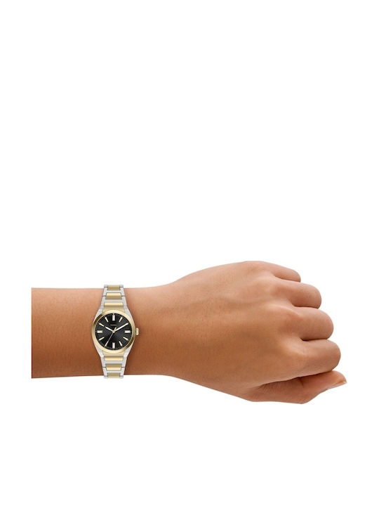 Fossil Trei Ceasuri Dama 27mm Baterie Cu Brățară Din Metal Argintie