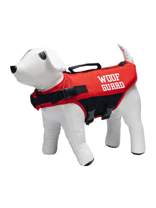Dog Life Jacket Vest Beeztees Life Jacket Red 40cm