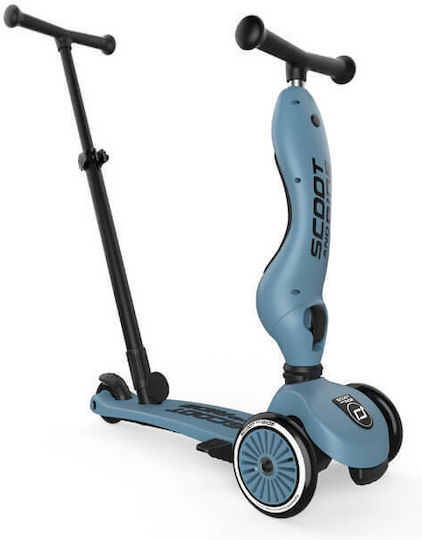 Benutzerdefiniertes Bundle Scoot & Ride Kinderroller Highwaykick 1 Push & Helm S Stahl