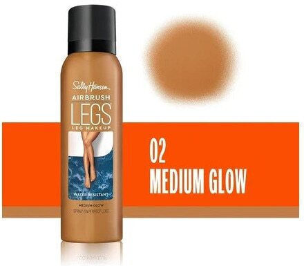 Sally Hansen Airbrush Legs Body Lotion Mit Glättender Effekt Flüssiges Make-up Mittlerer Glanz 75ml
