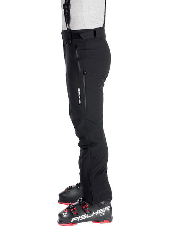 Northfinder 107577-269-102 Pantaloni de Schi și Snowboard Pentru Bărbați Negri