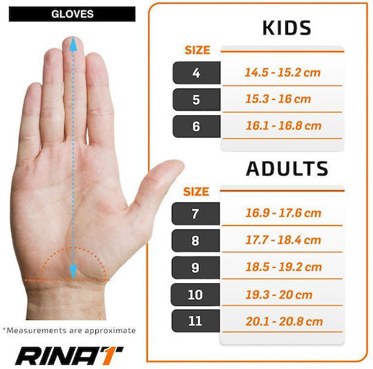 Rinat Adult Goalkeeper Gloves Orange