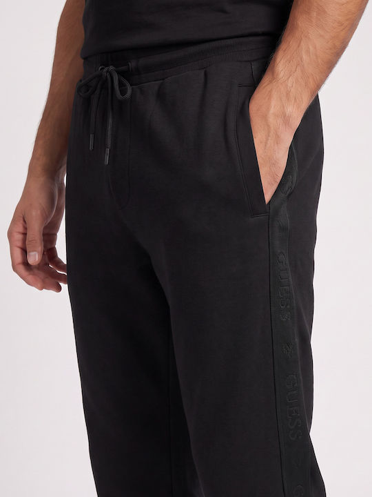 Sweatpants with Elastic Black