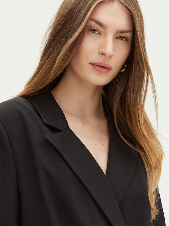 Guess Sacou Dama Negru Guess Sacou Dama Negru