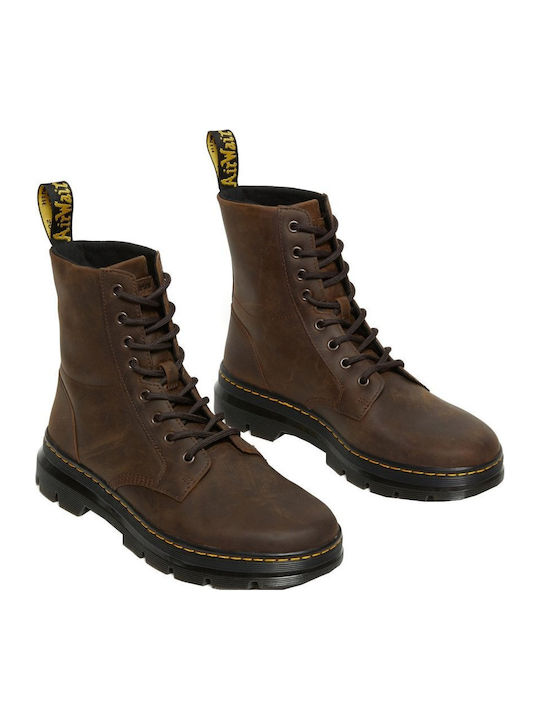 Crazy Horse Leder Braune Herrenstiefel