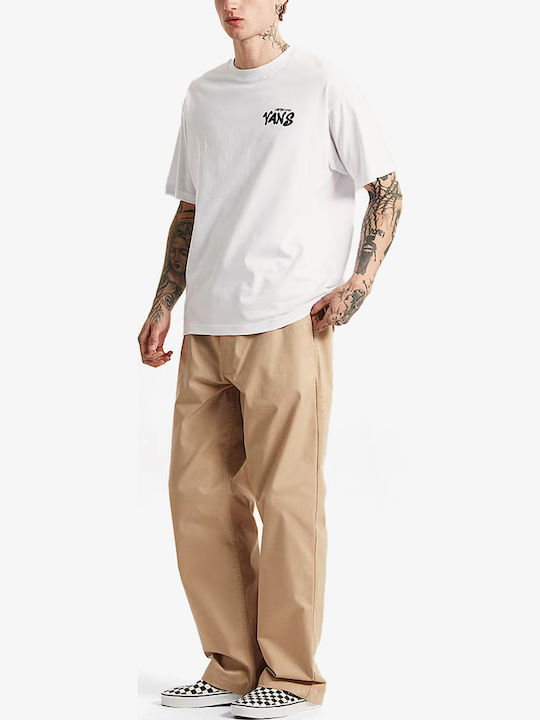 Authentic Ανδρικό Παντελόνι Chino Ελαστικό Loose Fit Incense