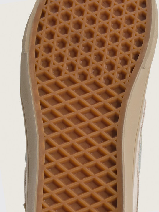 Eyelet Boat Canvas Men's Slip-Ons Beige