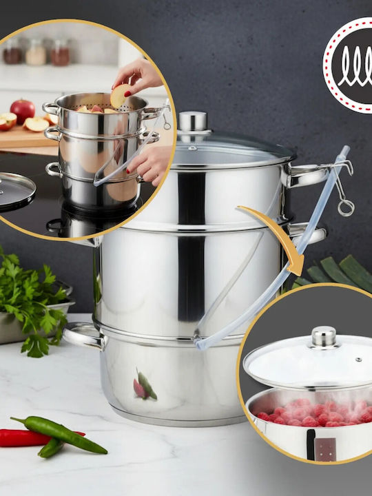 Klausberg Stainless Steel Pot Marmite 8lt /