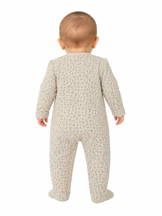 Babybol Set Body Cu Căciulă Catifea Khaki