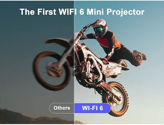 Magcubic HY300 Mini Proiector LCD HD Lampă LED cu Wi-Fi și Difuzoare Încorporate