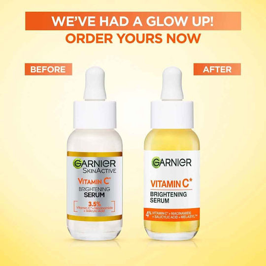 Garnier Серум за Лице с Витамин C и Ниацинамид за Детоксификация и Блясък 30ml