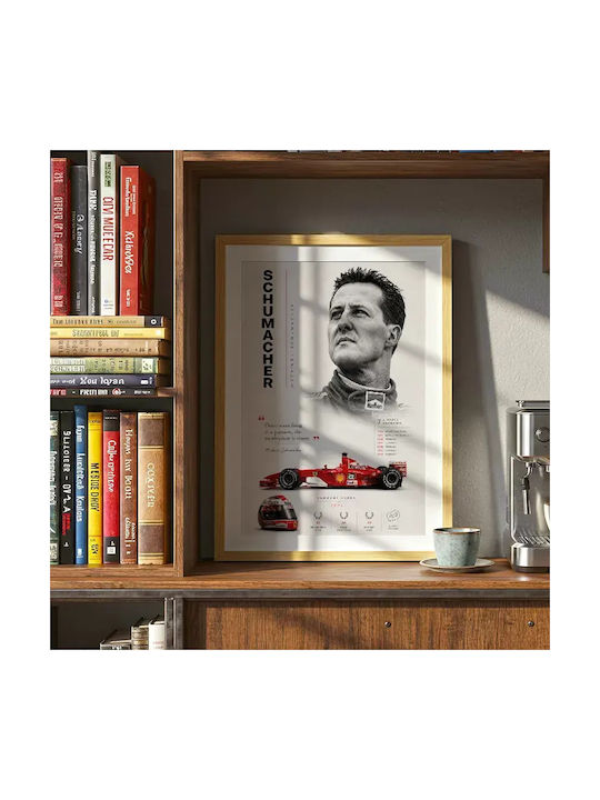 Poster Formel1 Michael Schumacher F078 50cm x 70cm-71714pd158838