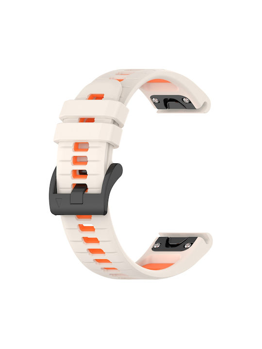 Λουράκι Μπεζ (Fenix 5S/5S Plus/6S/6S Pro/7S/7S Pro/8 (43mm)) Λουράκι Μπεζ (Fenix 5S/5S Plus/6S/6S Pro/7S/7S Pro/8 (43mm))
