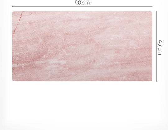 Pastell Marmor Mousepad Schreibtisch Tastatur Tragbarer Laptop 90x45 cm