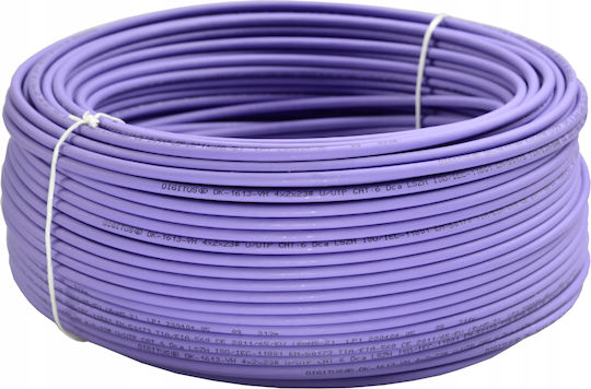 Digitus U/UTP Cat.6 (Gigabit) Cablu De Rețea Ethernet Fără Conectori 50m Violet