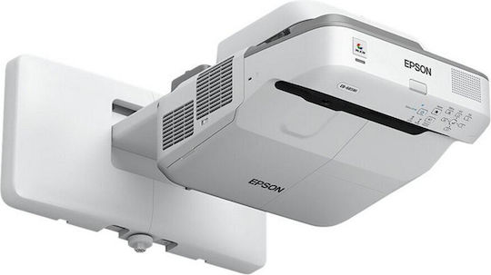 Epson EB-685W V11H744040 Projector 3LCD HD Standard Lamp with Built-in Speakers Gray