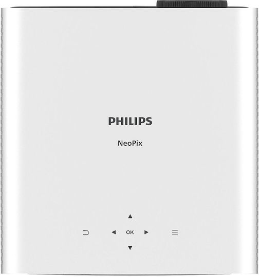 Philips Neopix 750 0308.0065 Projector LCD Full HD LED Lamp with Wi-Fi and Built-in Speakers White