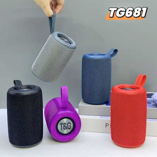 T&G TG-681 Bluetooth-Lautsprecher 5W mit Radio Lila