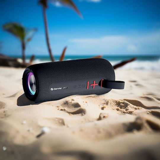 Denver BTL-360B Bluetooth-Lautsprecher 10W mit Akkulaufzeit bis zu 3 Stunden Schwarz