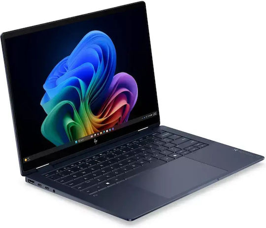 HP Elitebook X Flip G2i Ai 14" IPS FHD+ Тъчскрийн (Ultra 7-356H/32GB/1TB SSD/W11 Pro) (Международна английска клавиатура)